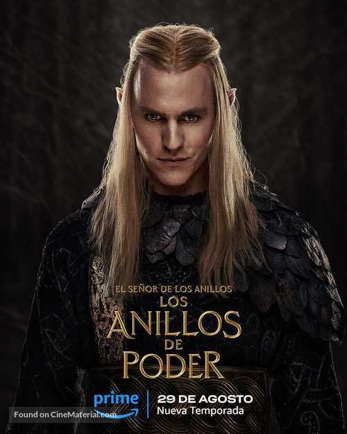 &quot;The Lord of the Rings: The Rings of Power&quot; - Spanish Movie Poster