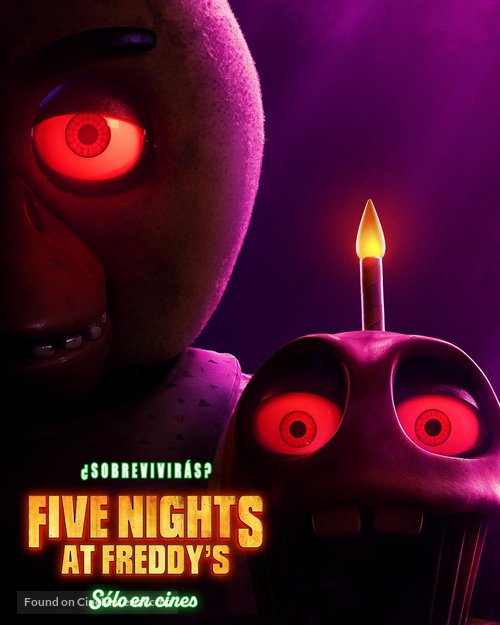 Five Nights at Freddy&#039;s - Argentinian Movie Poster