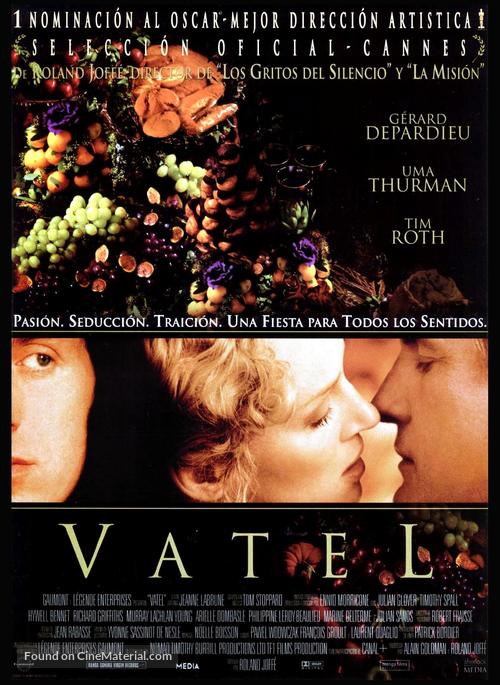 Vatel - Spanish Movie Poster