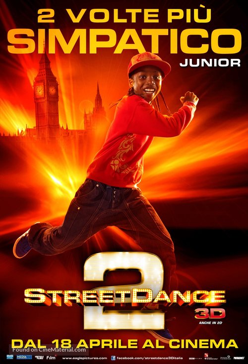 StreetDance 2 - Italian Movie Poster