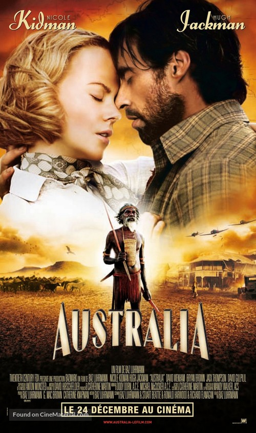 Australia - French Movie Poster