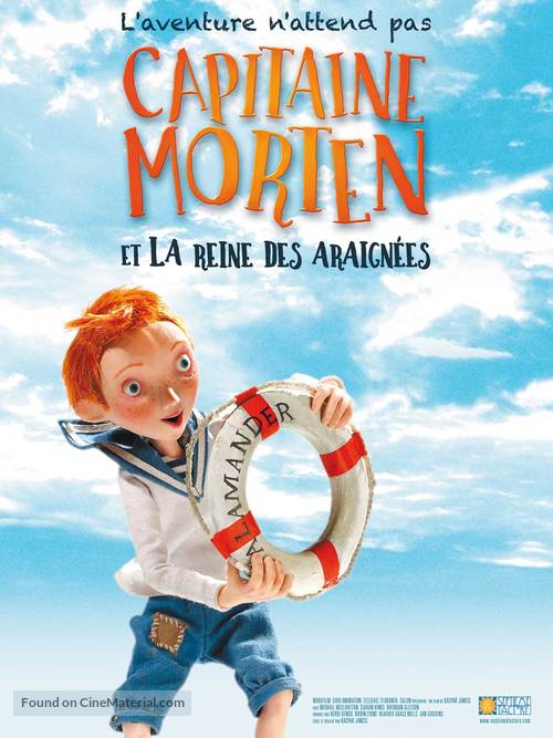 Captain Morten and the Spider Queen - French Movie Poster