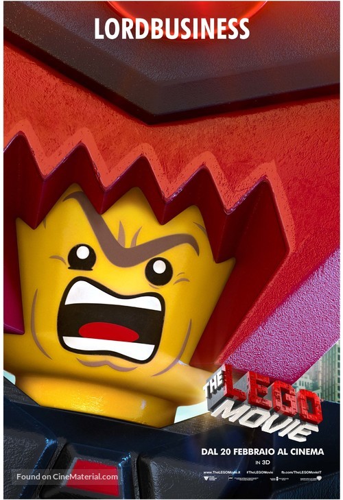 The Lego Movie - Italian Movie Poster