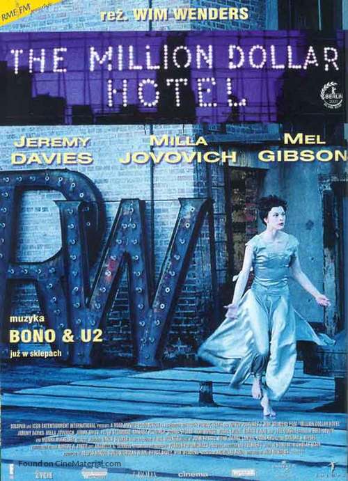 The Million Dollar Hotel - Polish Movie Poster