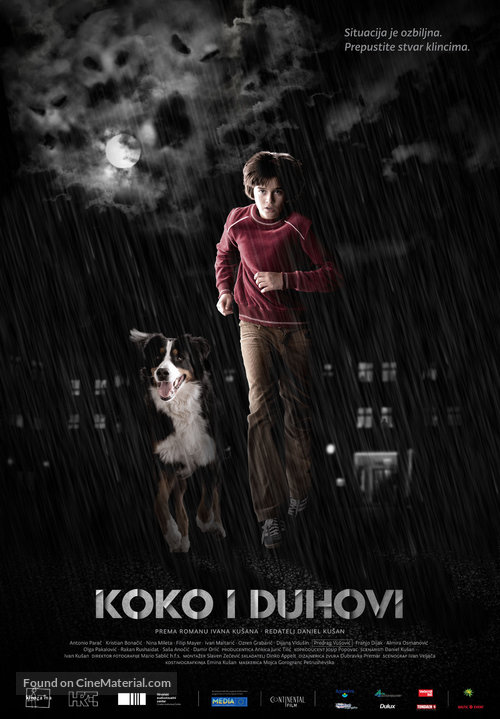 Koko i duhovi - Croatian Movie Poster