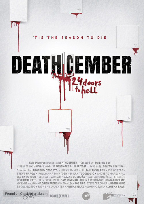 Deathcember - German Movie Poster