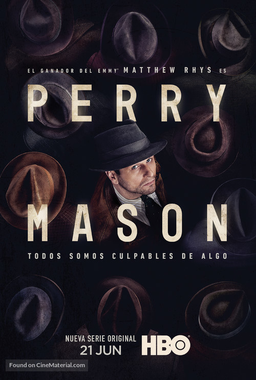 &quot;Perry Mason&quot; - Mexican Movie Poster