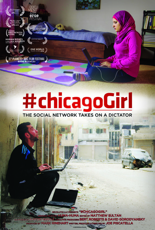 #chicagoGirl: The Social Network Takes on a Dictator - Movie Poster