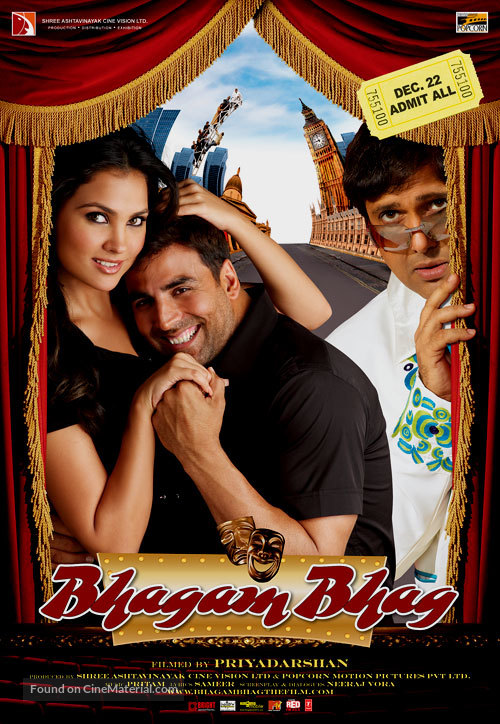 Bhagam Bhag - Indian Movie Poster