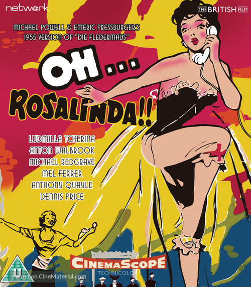 Oh... Rosalinda!! - British Blu-Ray movie cover