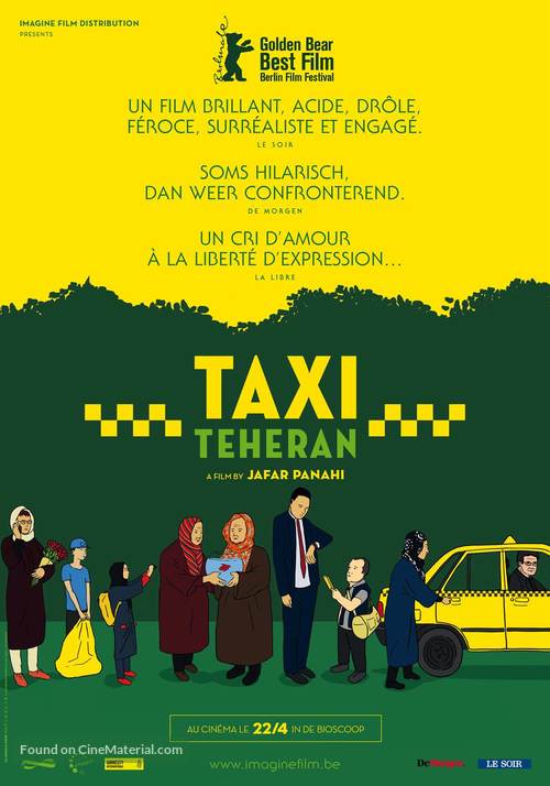 Taxi - Belgian Movie Poster