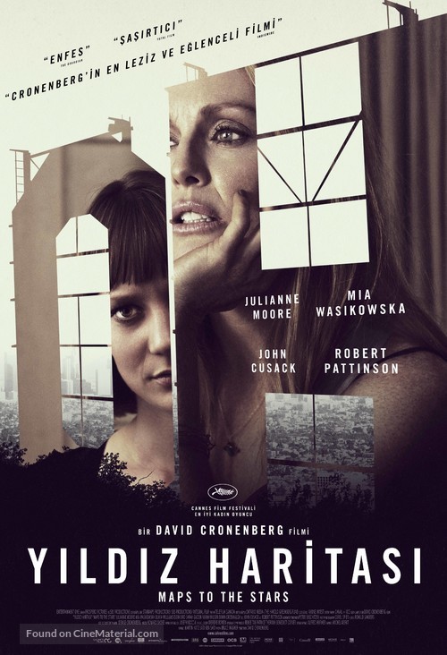 Maps to the Stars - Turkish Movie Poster