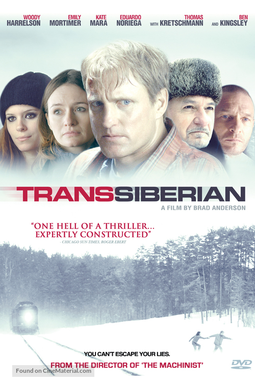 Transsiberian - DVD movie cover