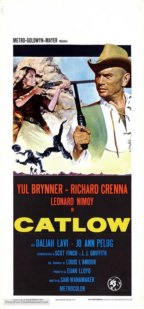 Catlow - Italian Movie Poster