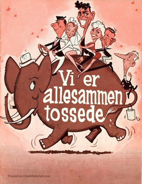Vi er allesammen tossede - Danish Movie Poster
