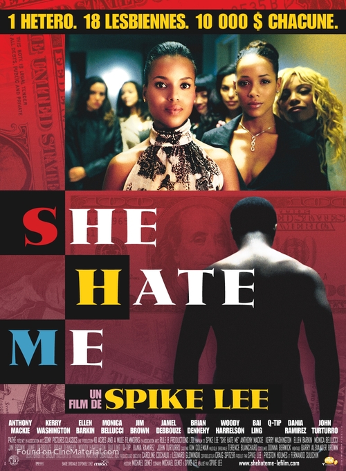 She Hate Me - French Movie Poster