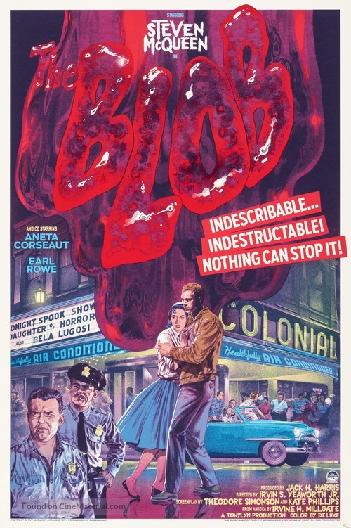 The Blob - poster