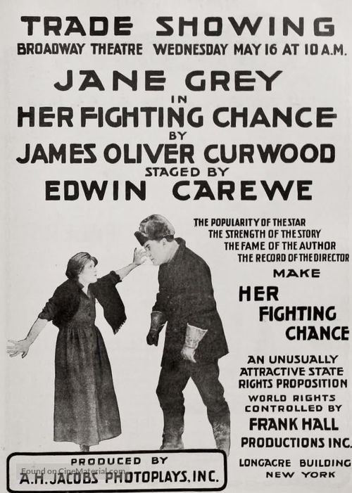 Her Fighting Chance - Movie Poster