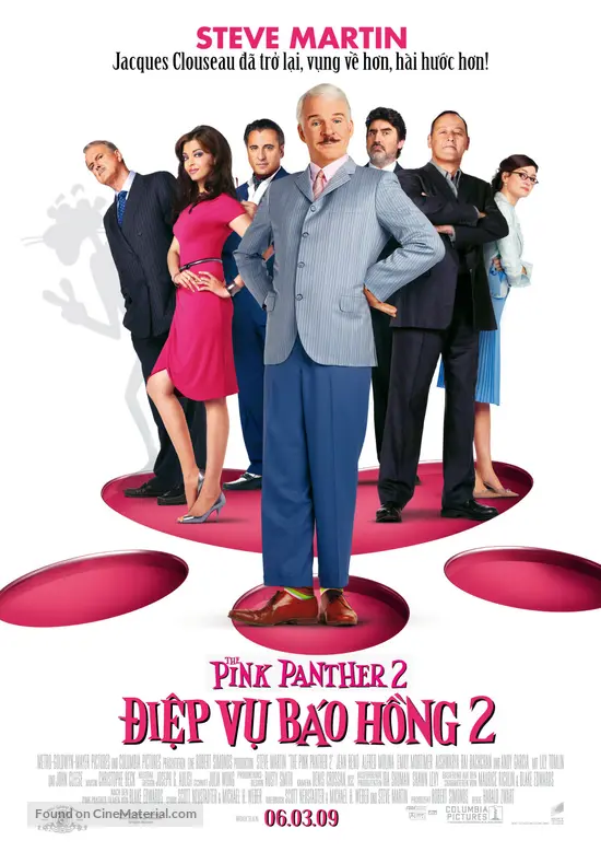 The Pink Panther 2 - Vietnamese Movie Poster