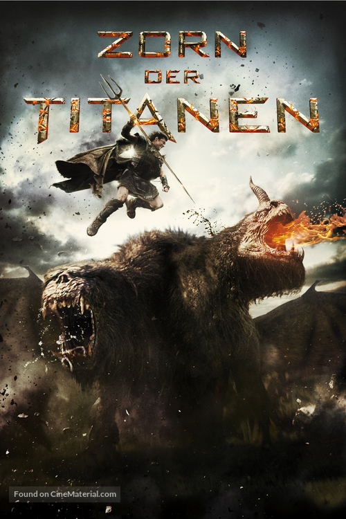 Wrath of the Titans - German DVD movie cover