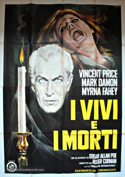 House of Usher - Italian Movie Poster