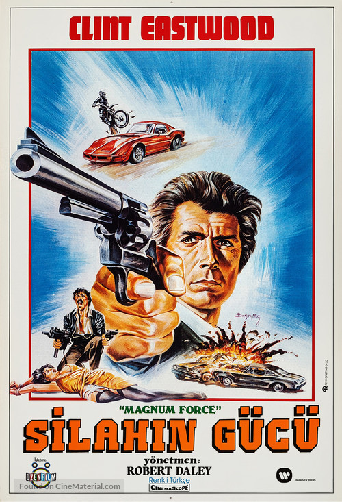 Magnum Force - Turkish Movie Poster