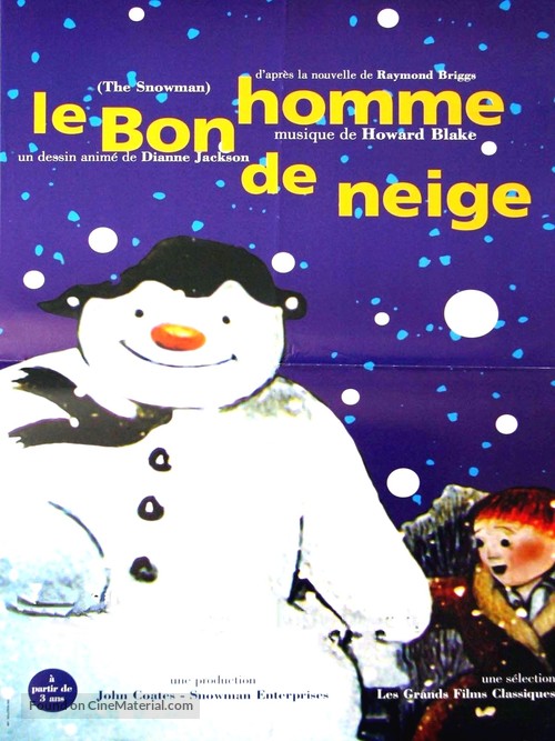 The Snowman - French Movie Poster