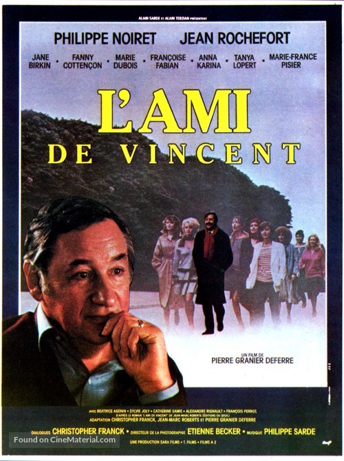 L&#039;ami de Vincent - French Movie Poster