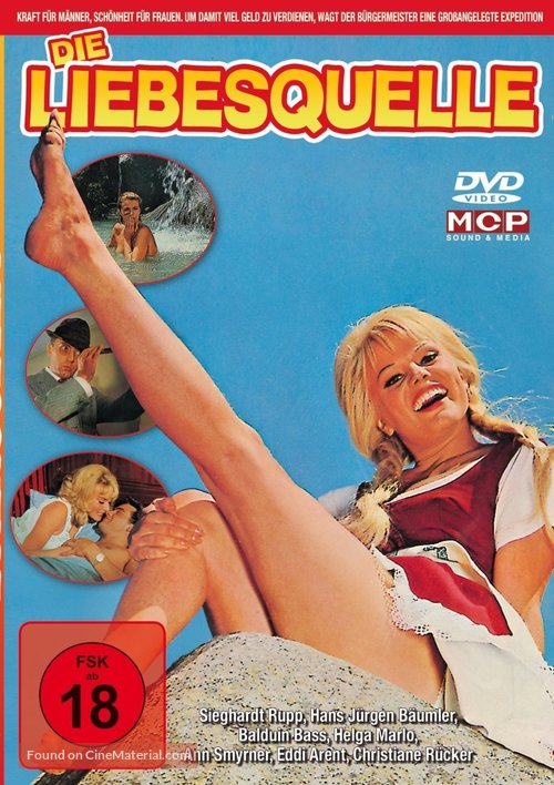 Liebesquelle, Die - German DVD movie cover