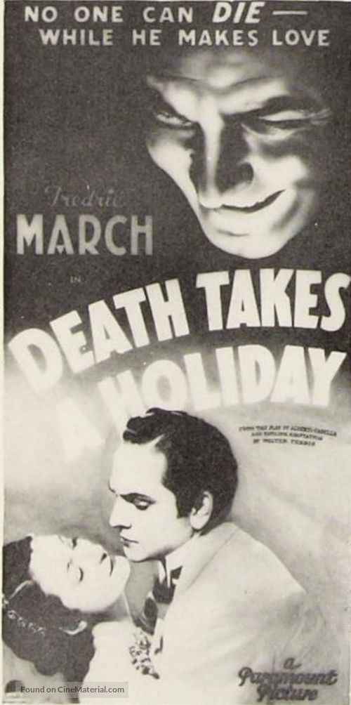 Death Takes a Holiday - poster