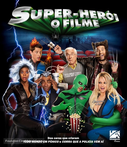 Superhero Movie - Brazilian Blu-Ray movie cover