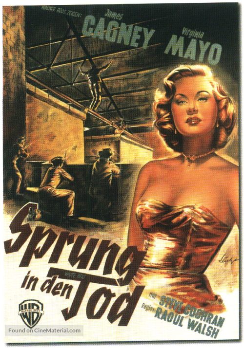 White Heat - German Movie Poster