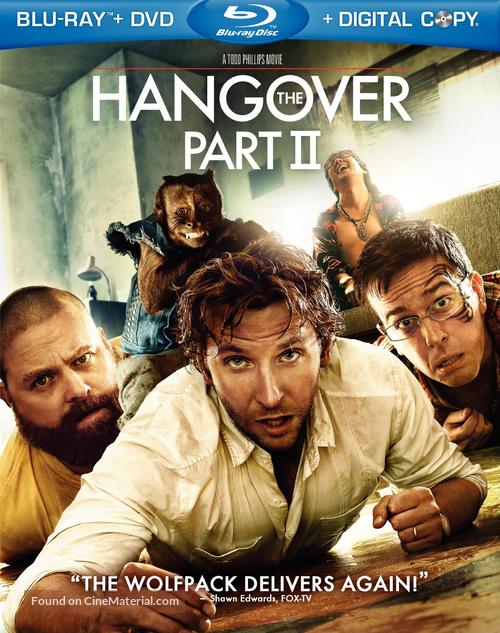The Hangover Part II - Blu-Ray movie cover
