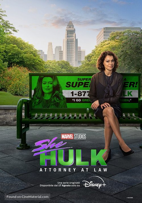 &quot;She-Hulk: Attorney at Law&quot; - Italian Movie Poster