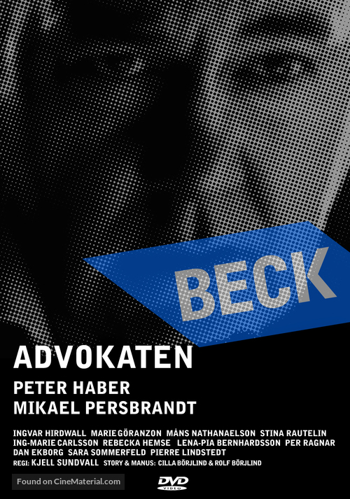 &quot;Beck&quot; Advokaten - Swedish poster