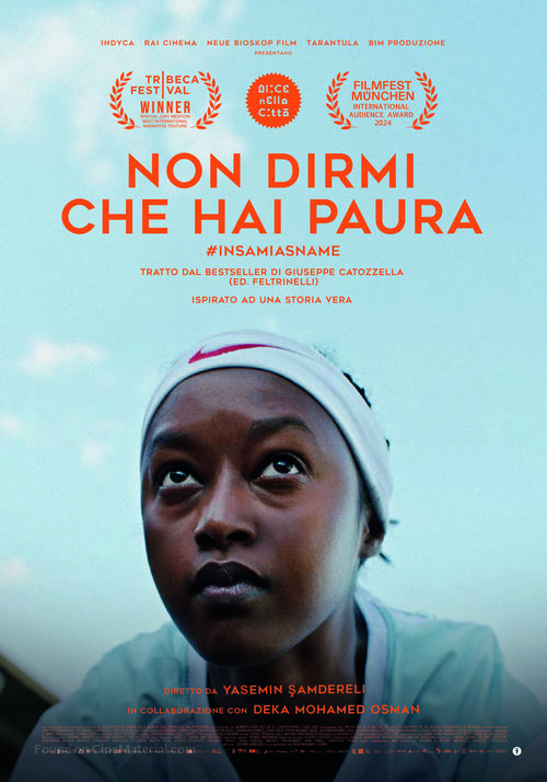 Samia: Little Dreamer - Italian Movie Poster