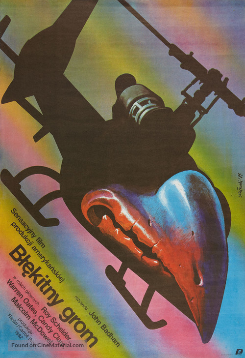 Blue Thunder - Polish Movie Poster