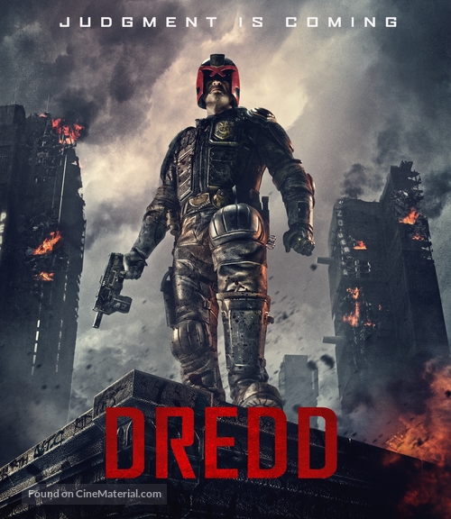 Dredd - German Blu-Ray movie cover