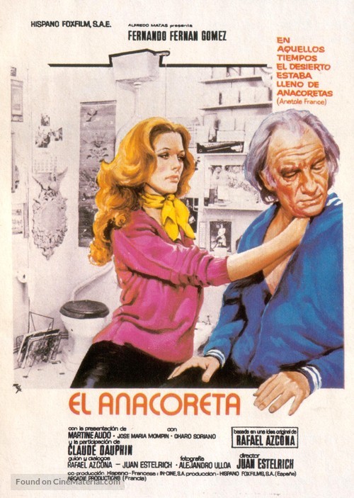 Anacoreta, El - Spanish Movie Poster