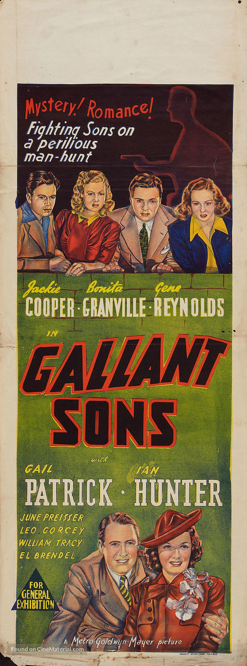 Gallant Sons - Australian Movie Poster