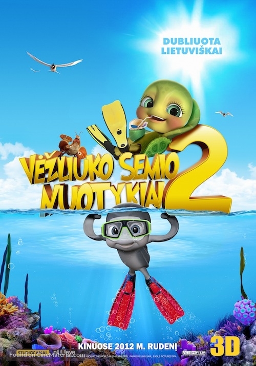 Sammy&#039;s avonturen 2 - Lithuanian Movie Poster
