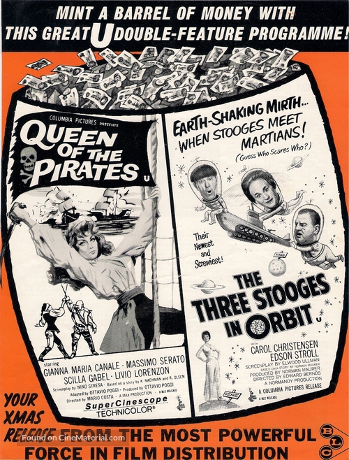 La Venere dei pirati - British Combo movie poster
