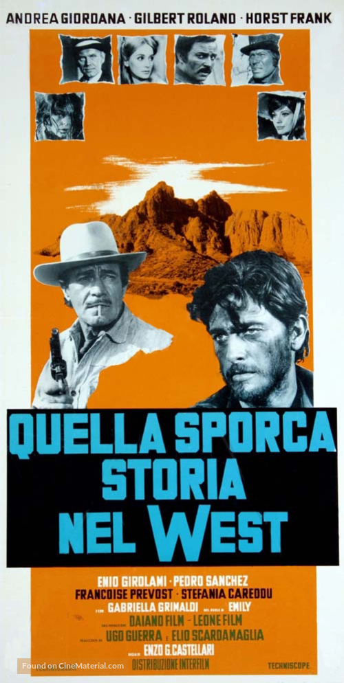 Quella sporca storia nel west - Italian Movie Poster