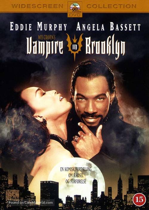 Vampire In Brooklyn - Danish DVD movie cover