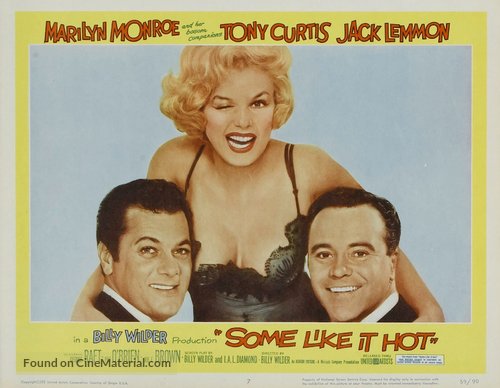 Some Like It Hot - poster