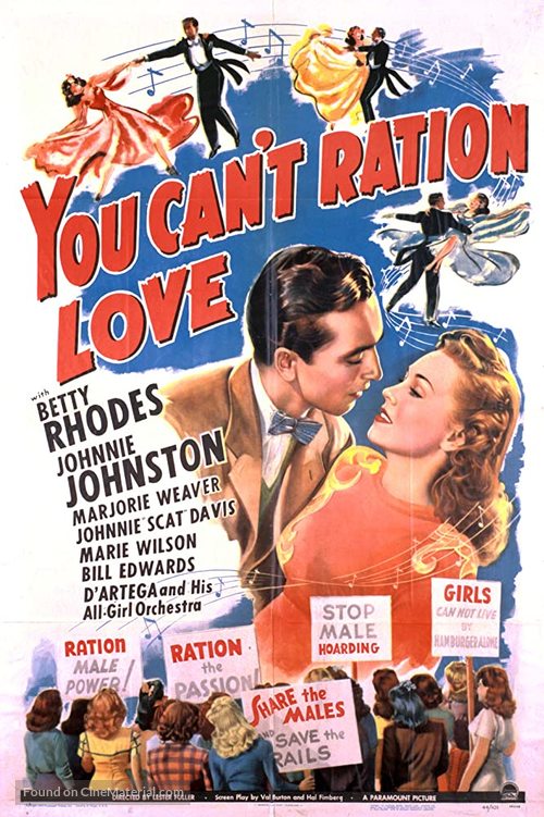 You Can&#039;t Ration Love - Movie Poster