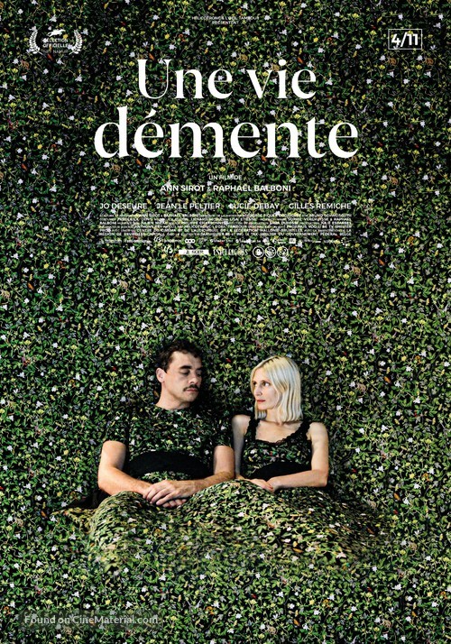 Une vie d&eacute;mente - Belgian Movie Poster