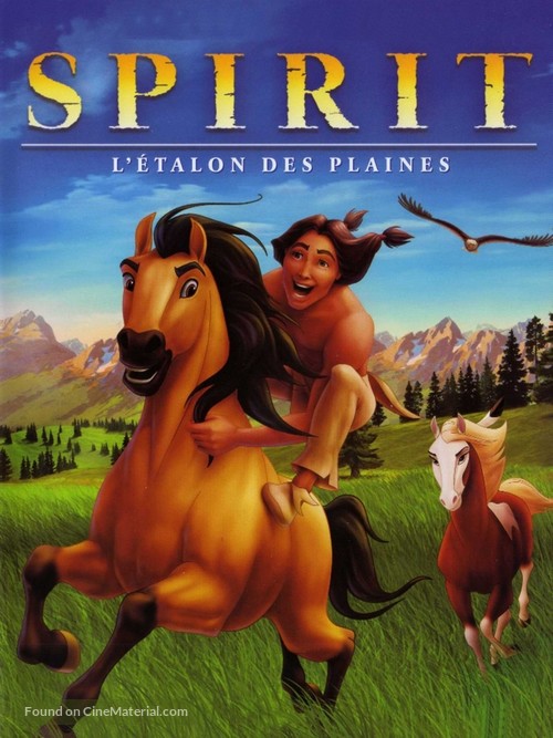 Spirit: Stallion of the Cimarron - French DVD movie cover