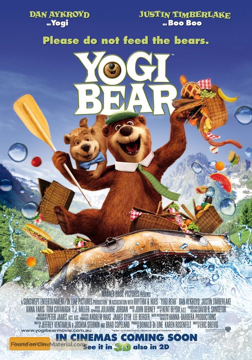 Yogi Bear - Australian Movie Poster