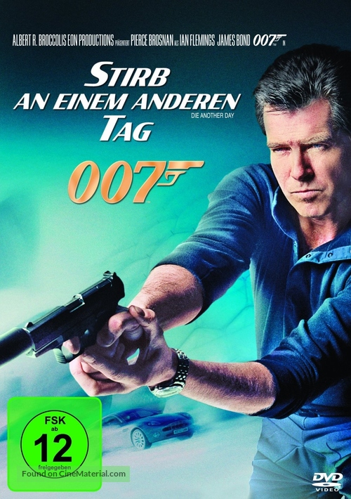 Die Another Day - German DVD movie cover